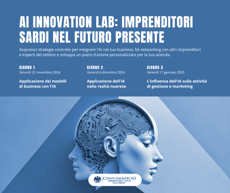 AI INNOVATION LAB: IMPRENDITORI SARDI NEL FUTURO PRESENTE