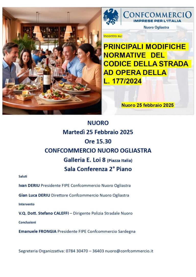 Incontro su: MODIFICHE DEL CODICE DELLA STRADA