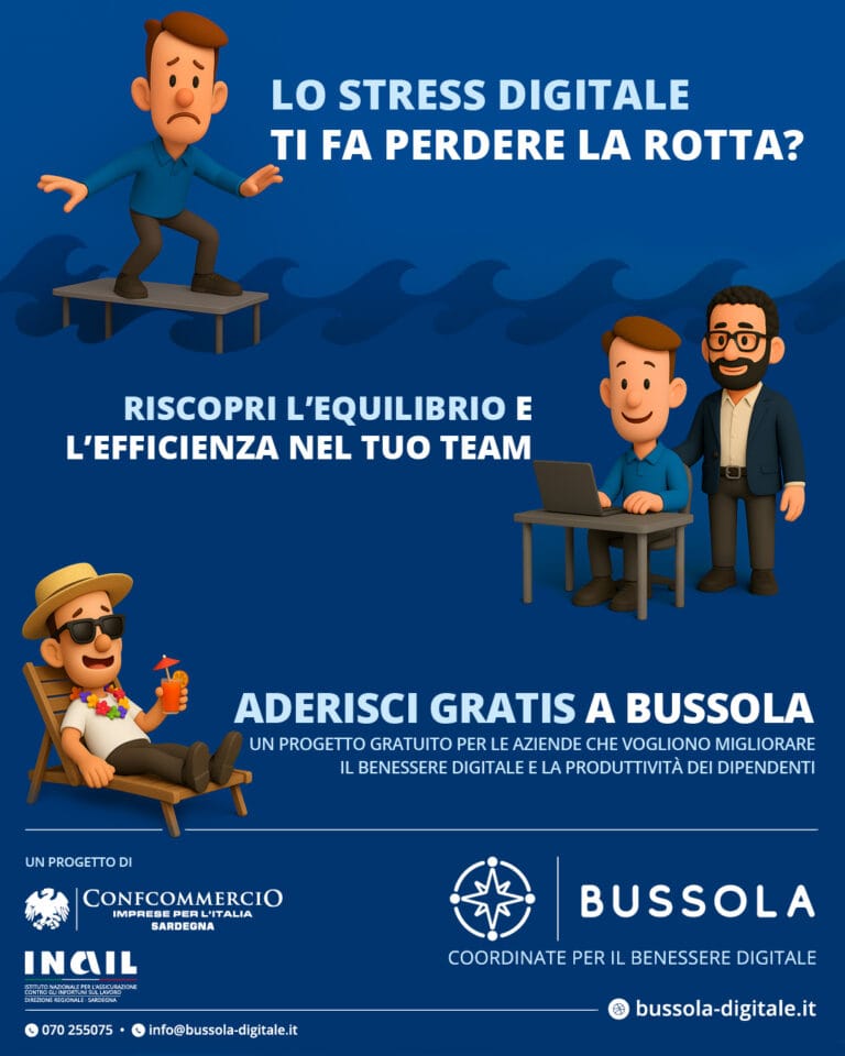 PARTECIPA AL PROGETTO BUSSOLA. IN COLLABORAZIONE CON L’INAIL